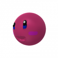 3d model - Kirby mas guapo que el guapo de senen 