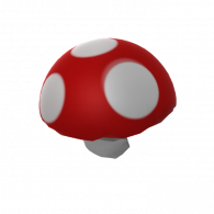 3d model - mushroom