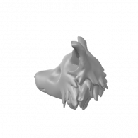 3d model - Snout wip2