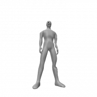 3d model - slendermanbody