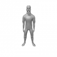 3d model - Old man