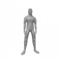 3d model - Old man