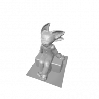 3d model - foxolotl