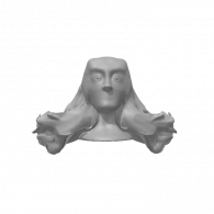 3d model - women head