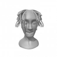 3d model - dreads