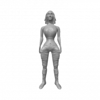 3d model - kim kardashian 