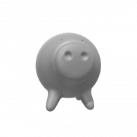 3d model - real pig