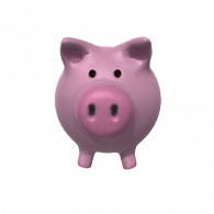 3d model - piggy