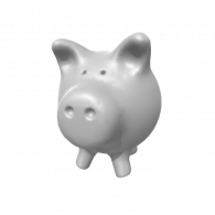 3d model - Pig #2