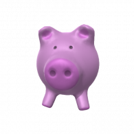 3d model - PIGGIE