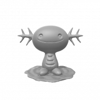 3d model - wooper