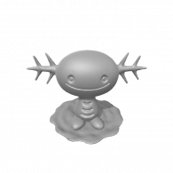 3d model - wooper