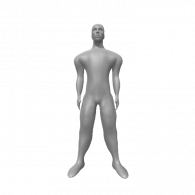 3d model - Buff guy