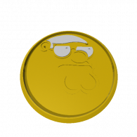 3d model - peter griffin medallion