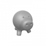 3d model - Pig 