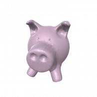 3d model - Pig