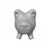 3d model - Pig 