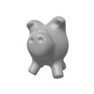 3d model - Pig 2