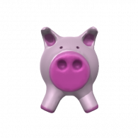 3d model - Shermaine's Pig