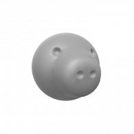 3d model - aidan pig