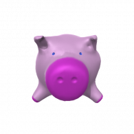 3d model - Dora's piggy