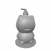 3d model - frog soap