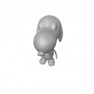 3d model - Snoopy