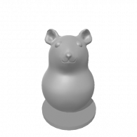 3d model - Chinchilla