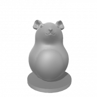 3d model - Chinchilla