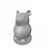 3d model - Chinchilla