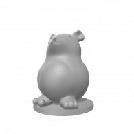 3d model - Chinchilla