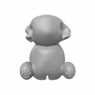 3d model - dog