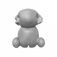 3d model - dog