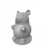 3d model - Chinchilla