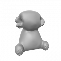 3d model - dog