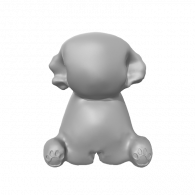 3d model - dog