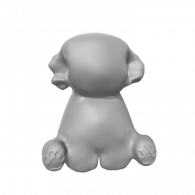 3d model - dog