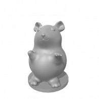 3d model - Chinchilla