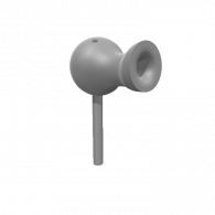 3d model - peashooter but body