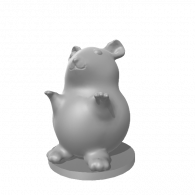 3d model - Chinchilla