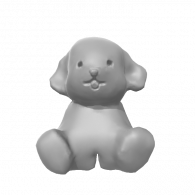 3d model - dog