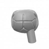 3d model -  SHELL #15 w leg 