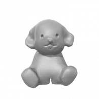 3d model - dog