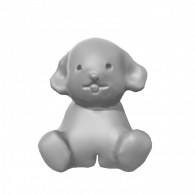 3d model - dog