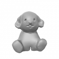 3d model - dog