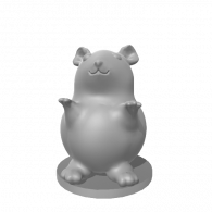 3d model - Chinchilla