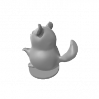 3d model - Chinchilla