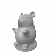 3d model - Chinchilla