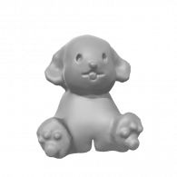 3d model - dog