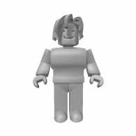 3d model - roblox bacon